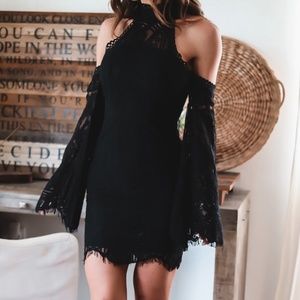 NEW! Black lace dress